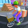 纸张运送自行车冲刺3D